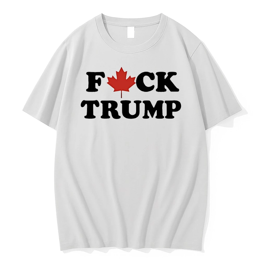 Premium Fuck Trump Canada Maple Leaf Political Tshirts