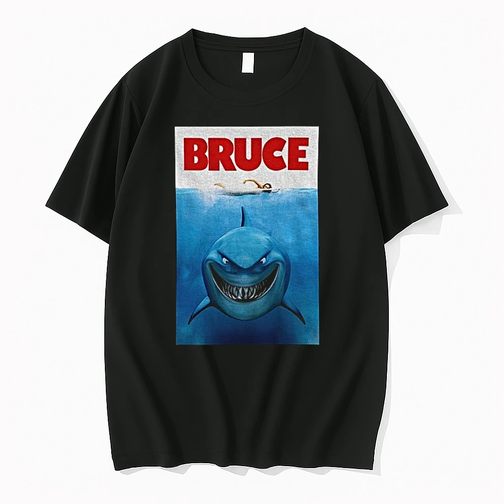Premium Jaws Bruce Finding Nemo Finding Dory Jaws Horror Movie Tshirts