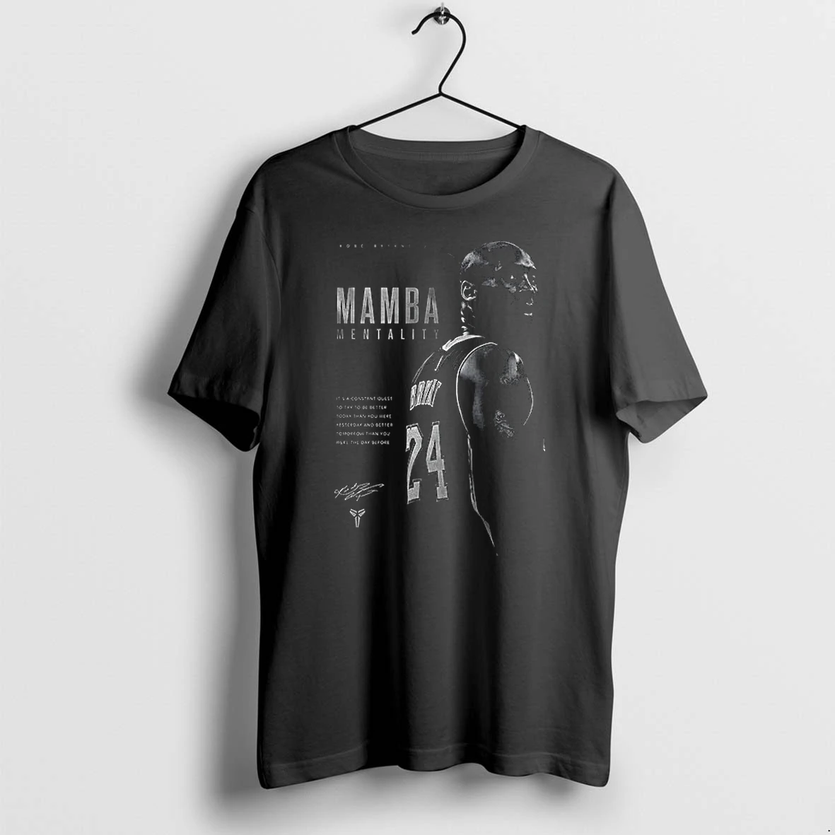 Premium Mamba Mentality Tribute Kobe Bryant Tshirts