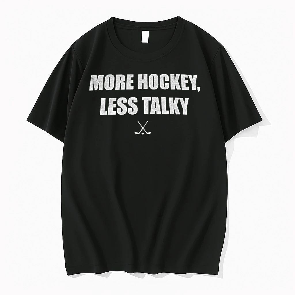 Premium More Hockey Less Talky Tshirts