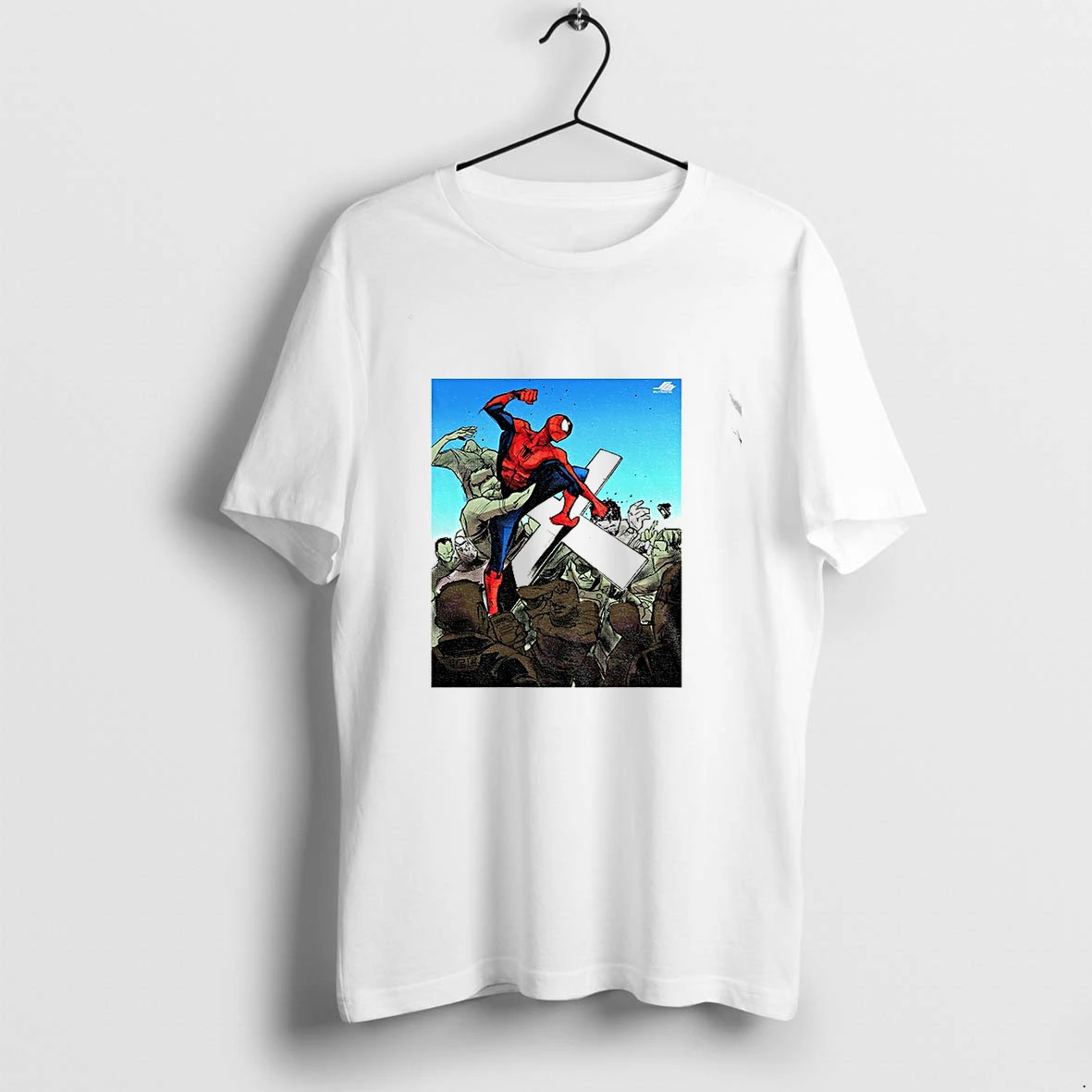 Premium Never Give Up Spider Man Minnesotapolis Punch Nazis Police Tshirts