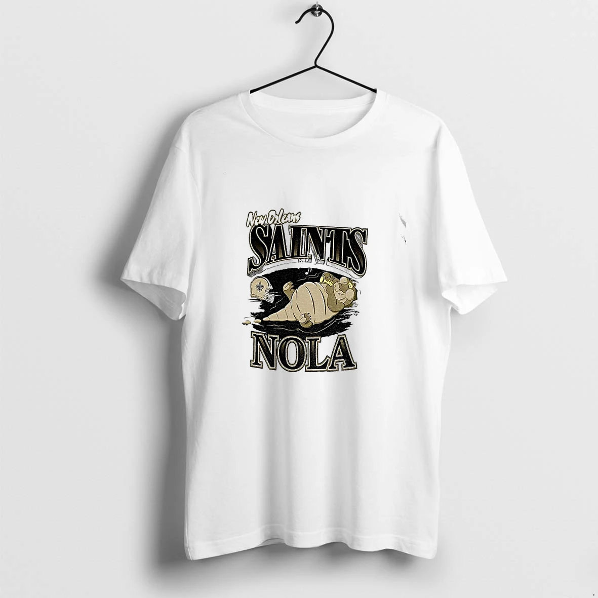 Premium New Orleans Saints Alligator Playing Trumpet Nola Tshirts