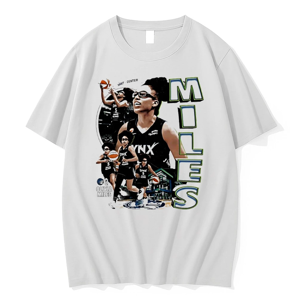 Premium Olivia Miles Minnesota Lynx 2026 Wnba Basketball Collage Graphic Tshirts