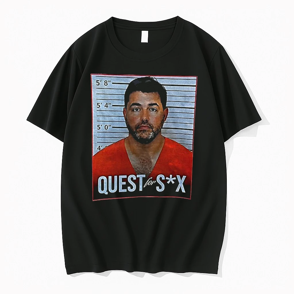 Premium Stzcm59u Jed York 49er Mugshot Quest For Six Graphic Tshirts