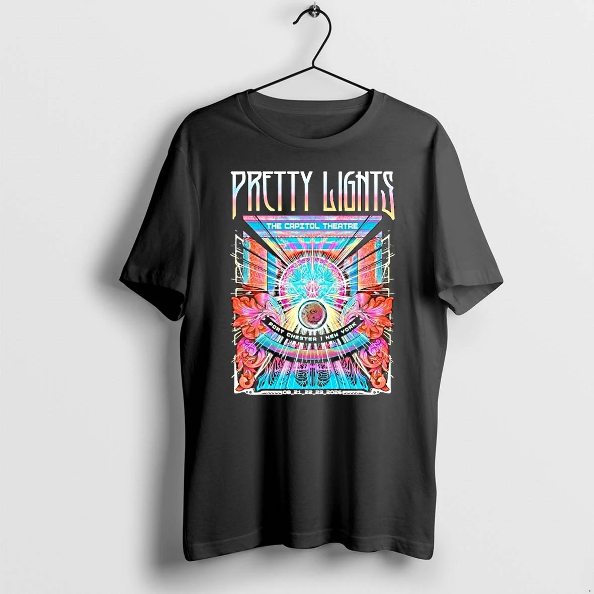 Pretty Lights Port Chester New York 2026 Event Tee Live At The Capitol Theatre On August 21 22 23 2026 Tshirts Swea