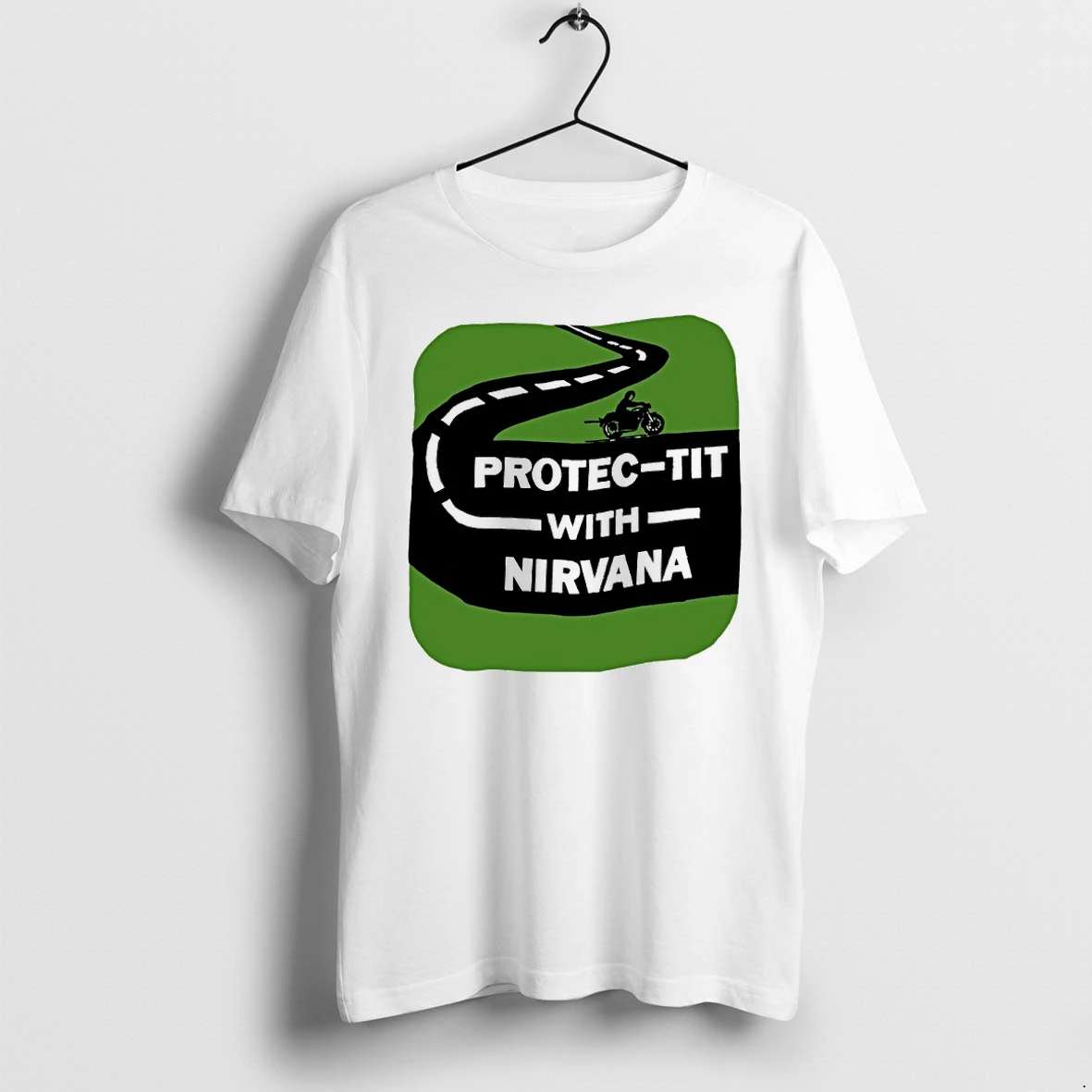 Protec Tit With Nirvana Band Rock Music Tshirts Sweater Hoodie