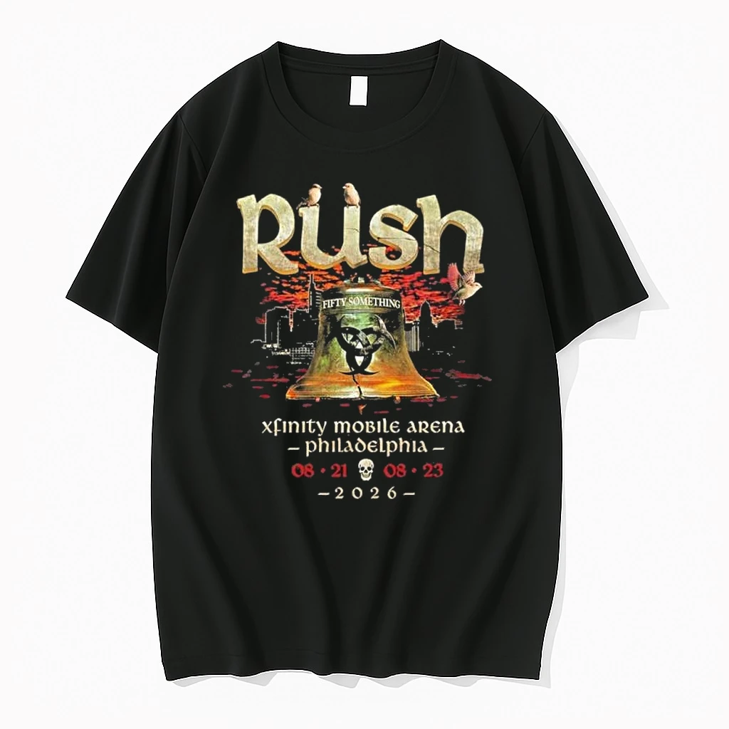 Rush Bell Philadelphia Pa Xfinity Mobile Arena August 21 23 2026 Limited Tshirts Sweater Hoodie