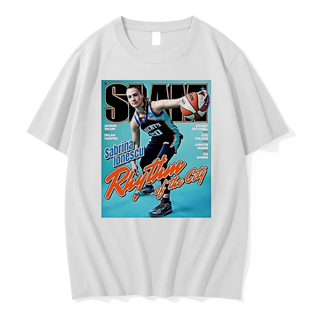Sabrina Ionescu New York Liberty Rhythm Of The City Slam Tshirts Sweater Hoodie