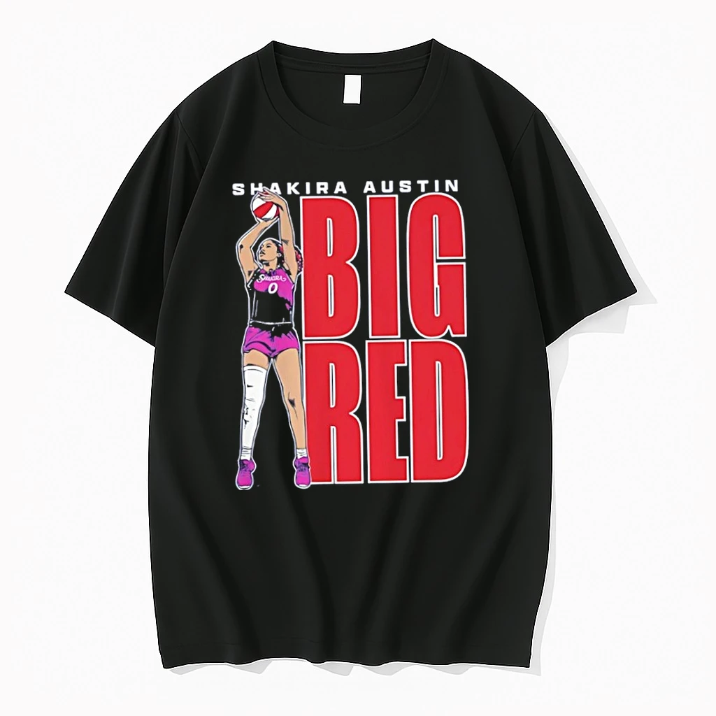 Shakira Austin Big Red Washington Mystics Wnba 2026 Tshirts Sweater Hoodie