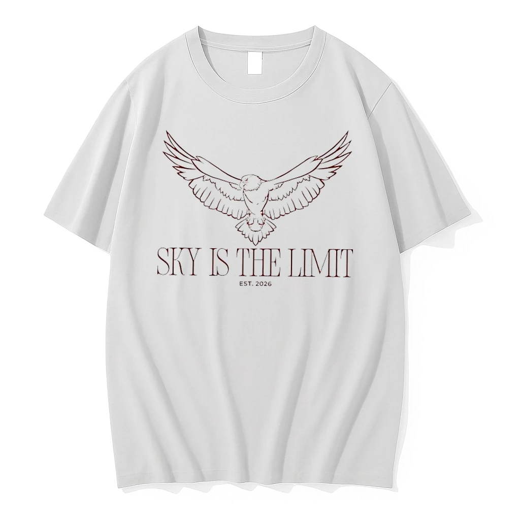 Sky Is The Limit Est 2026 Eagle Inspirational Tshirts Sweater Hoodie