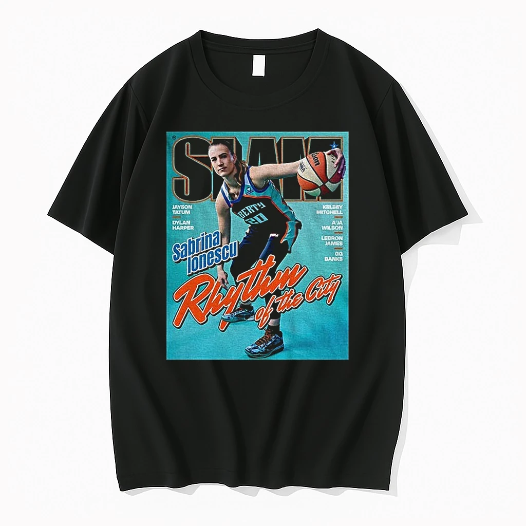 Slam Cover 264 Sabrina Ionescu Magazine Rhythm Of The City Tshirts Sweater Hoodie