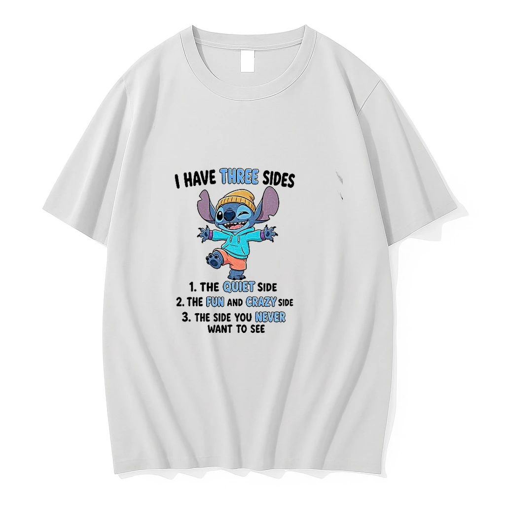 Stitch I Have Three Sides The Quiet Fun And Crazy Never Want Tshirts Sweater Hoodie