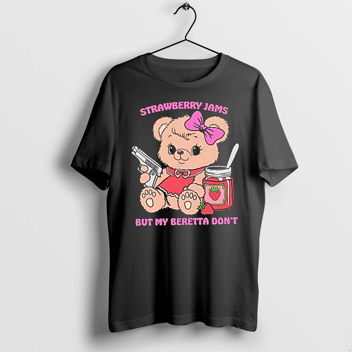 Strawberry Jams But My Beretta Dont Tshirts Sweater Hoodie