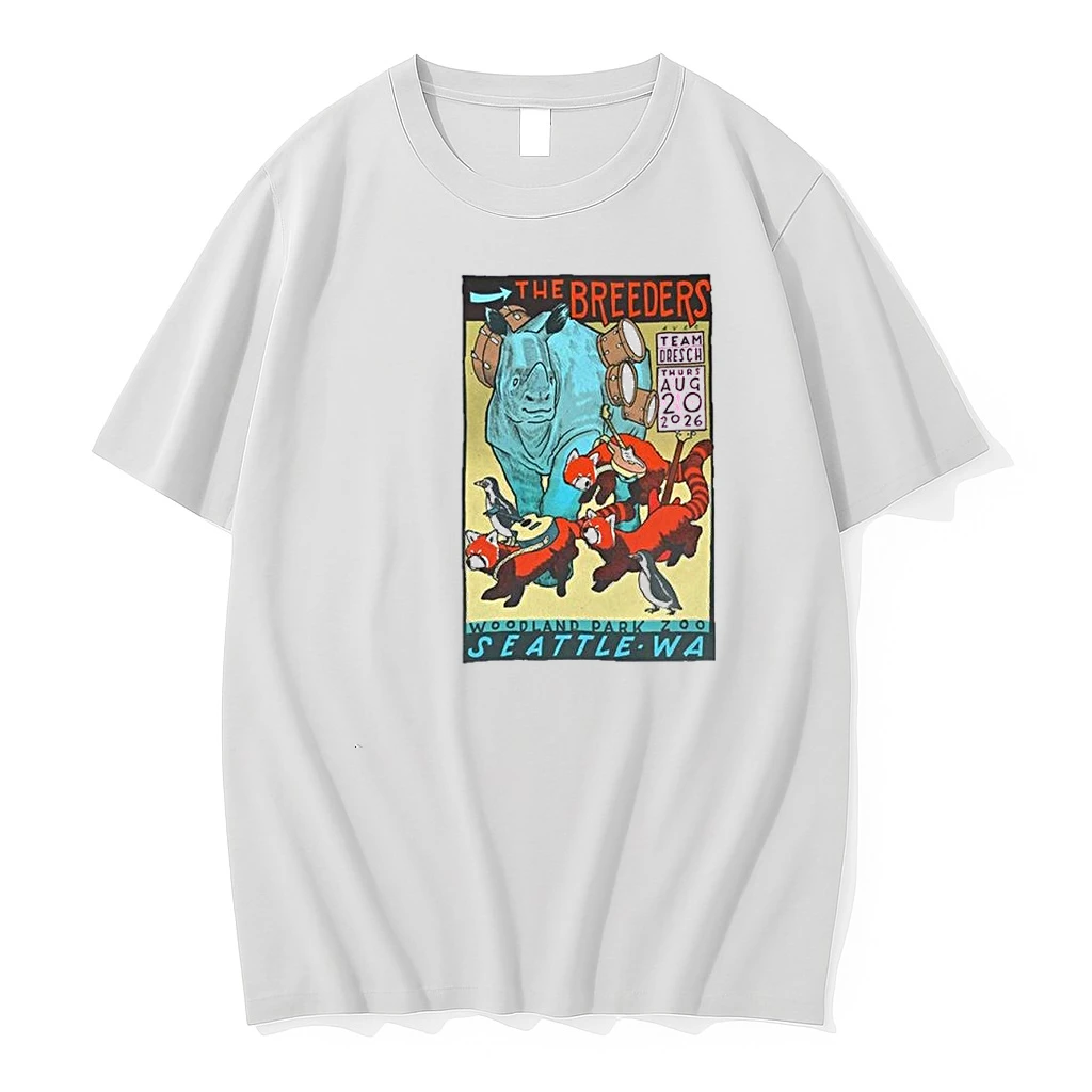 The Breeders Seattle Tour On August 20 2026 Tshirts Sweater Hoodie