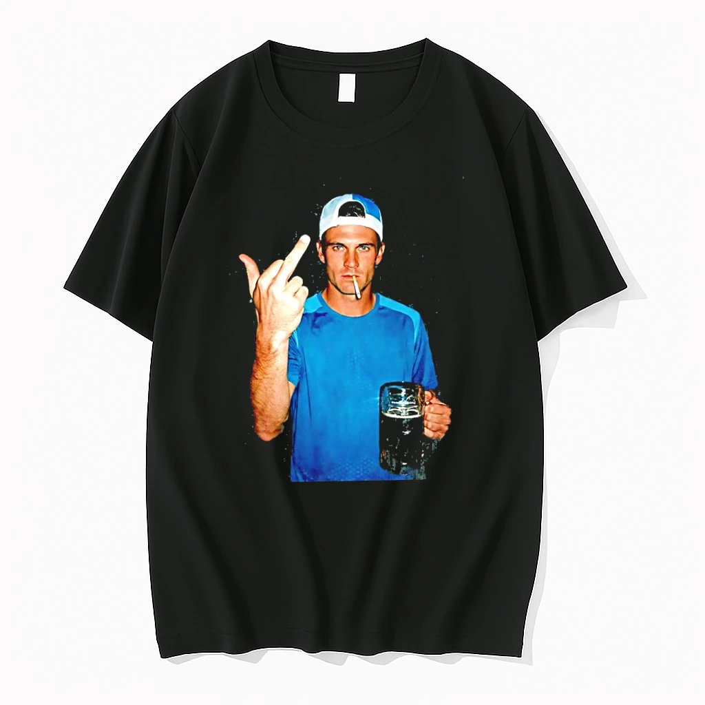 Tommy Paul Mens Singles Tennis Middle Finger Smoking Beer Meme Tshirts Sweater Hoodie