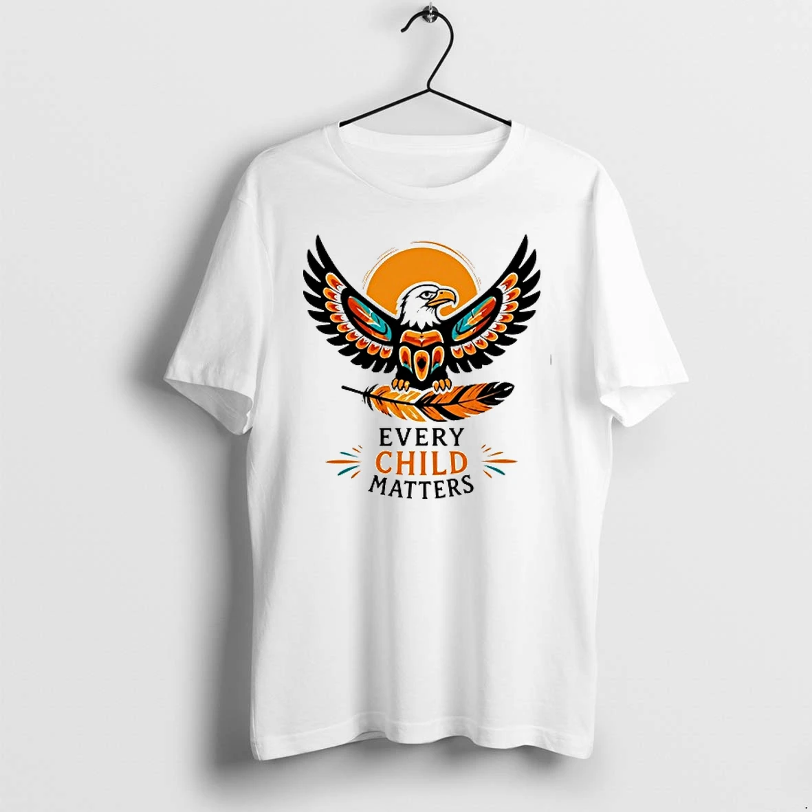 Every Child Matters Eagle Indigenous 0 Tshirts Sweater Hoodie