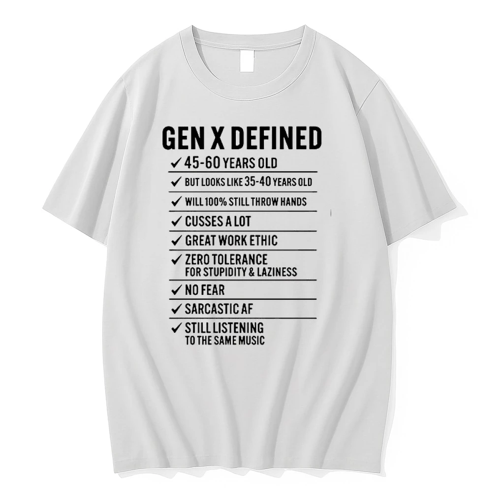 Gen Defined 45 60 Years Old 0 Tshirts Sweater Hoodie