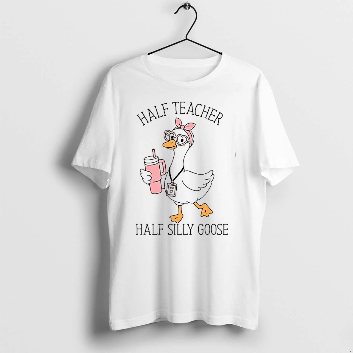 Half Teacher Half Silly Goose Educator Gift 0 Tshirts Sweater Hoodie