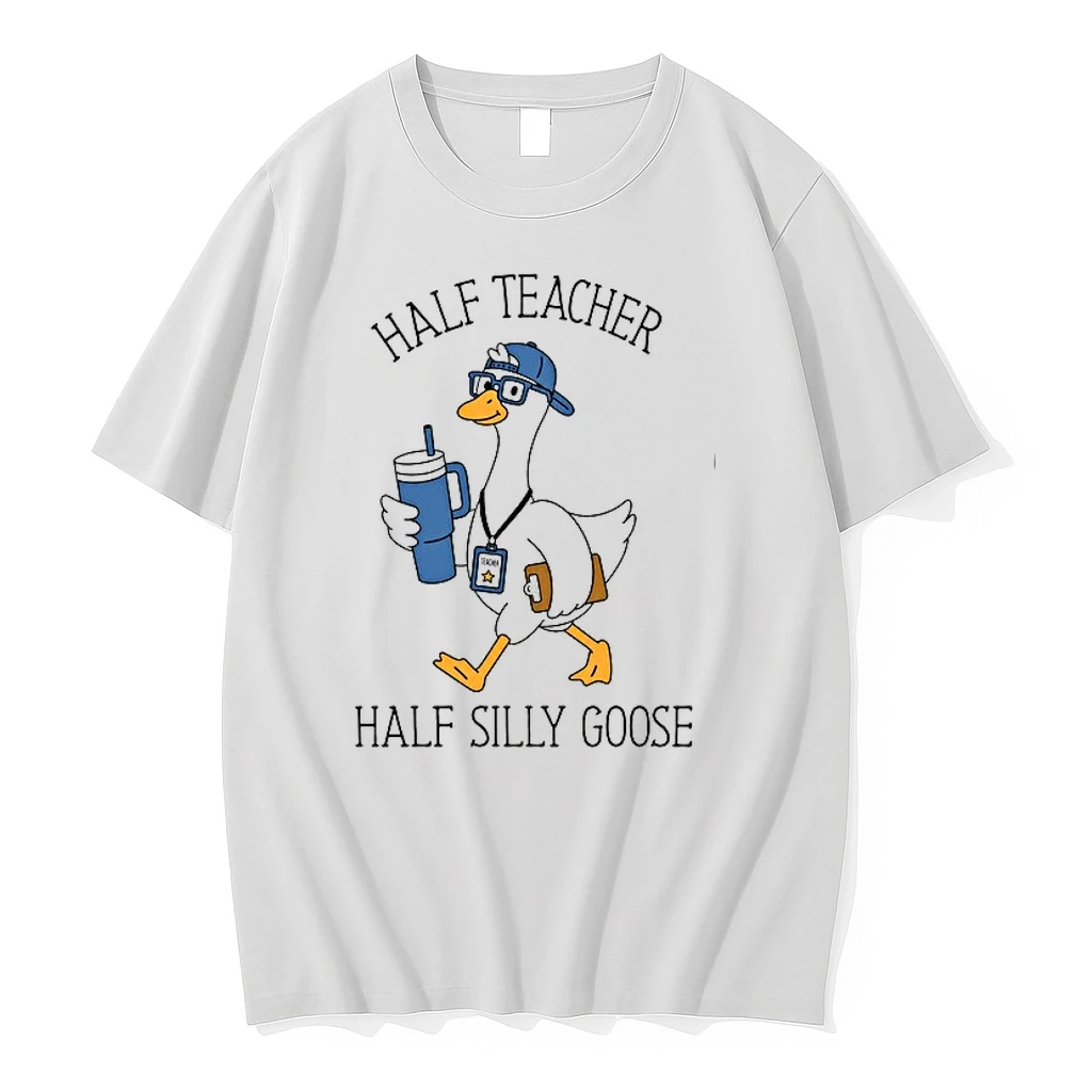 Half Teacher Half Silly Goose School 0 Tshirts Sweater Hoodie