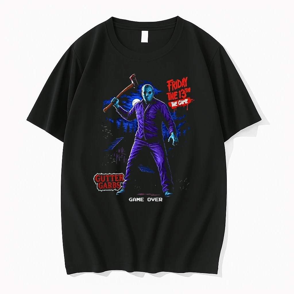 Jason Voorhees Friday The 13th The Game Gutter Garbs Game Over 0 Tshirts Sweater Hoodie