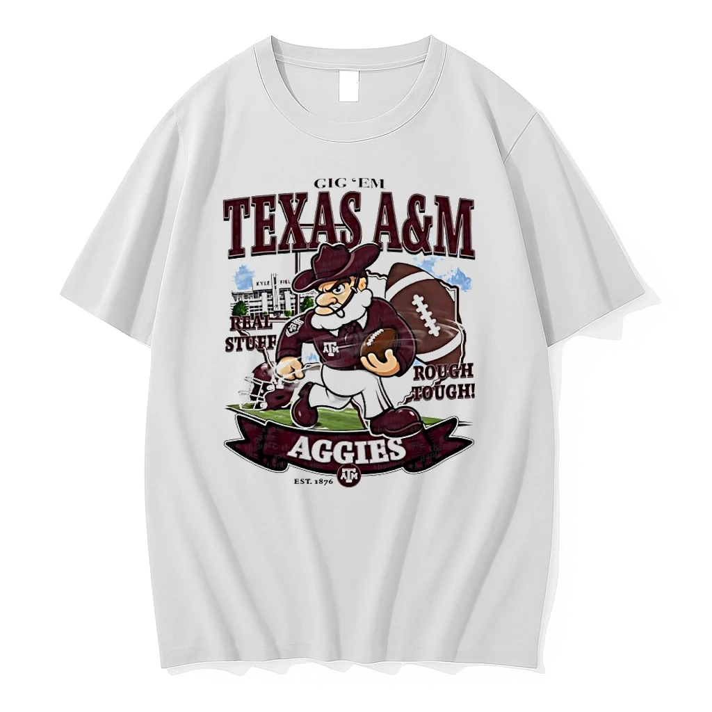 L00szxfx Texas Am Aggies Gig Em Real Stuff Rough Tough Tshirts Sweater Hoodie