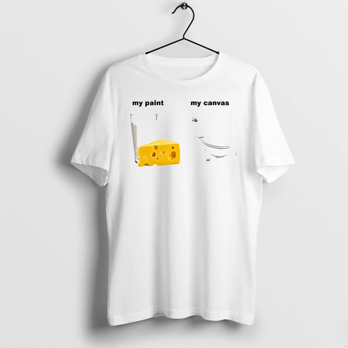 My Paint My Canvas Funny Humor Cheese 0 Tshirts Sweater Hoodie