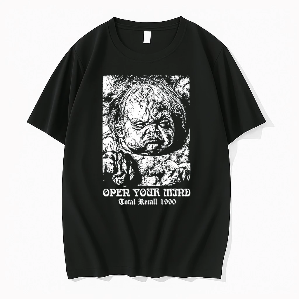 Open Your Mind Total Recall 1990 Arnold Schwarzenegger 0 Tshirts Sweater Hoodie
