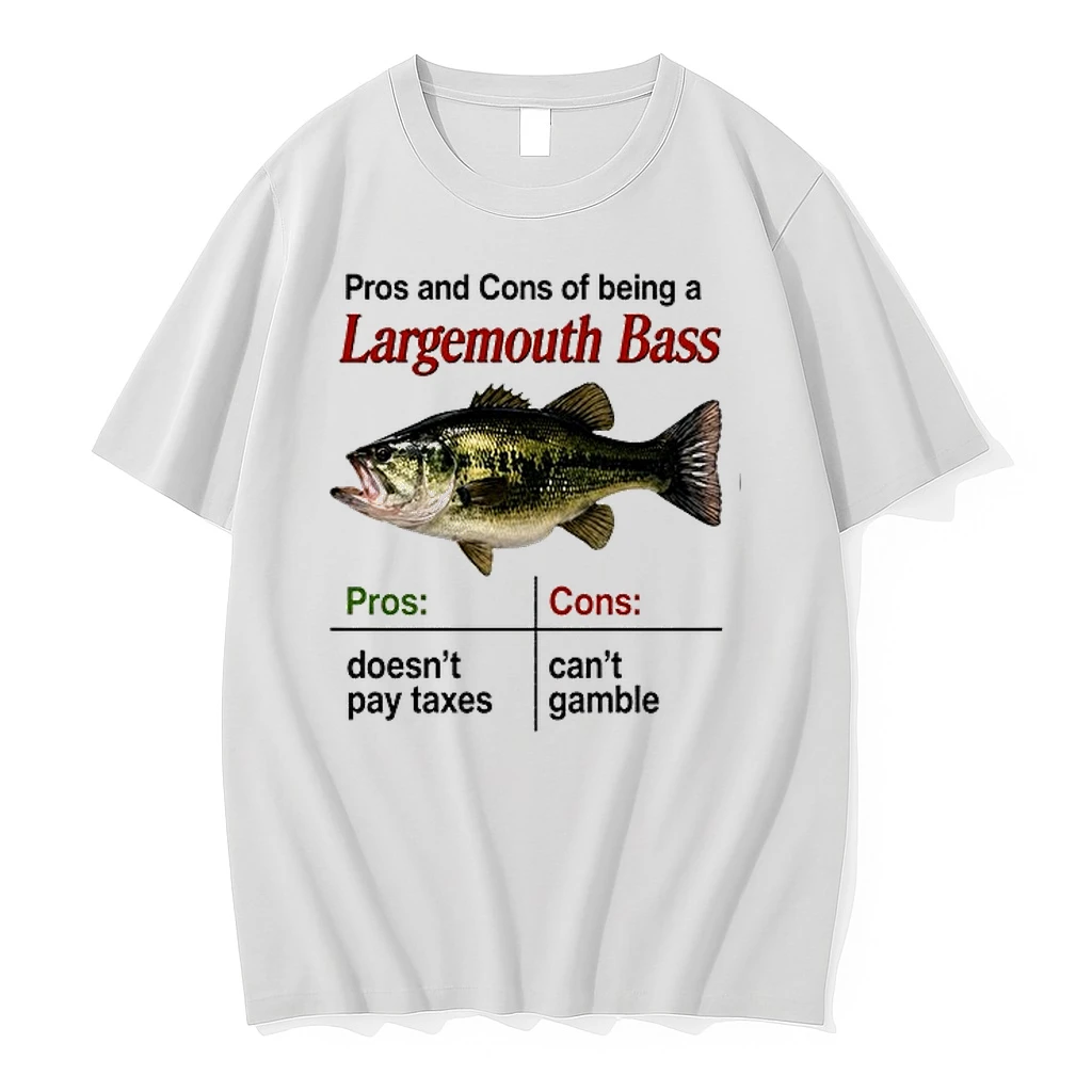 Pros And Cons Of Being A Largemouth Bass 0 Tshirts Sweater Hoodie