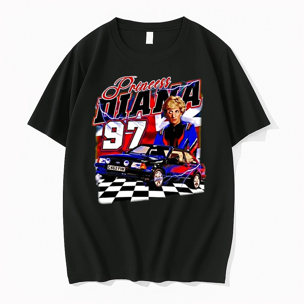 Racer Diana Princess Diana 97 90s Graphic 0 Tshirts Sweater Hoodie
