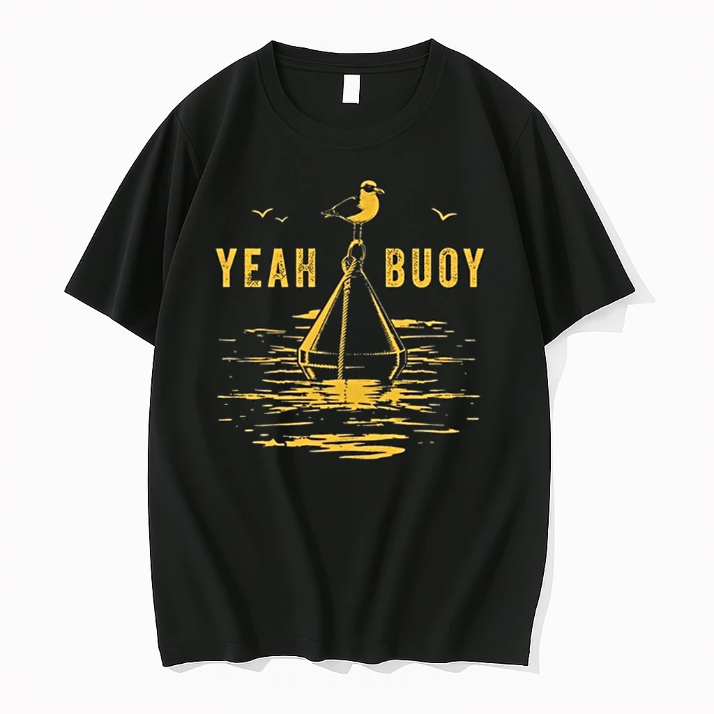 Seagull With Sunglasses On A Maritime Buoy Yeah Buoy Nautical Ocean Life 0 Tshirts Sweater Hoodie