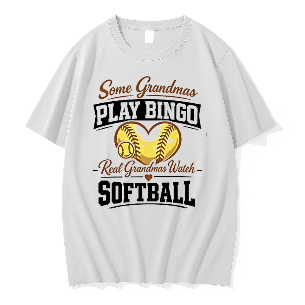 Some Grandmas Play Bingo Real Grandmas Watch Softball 0 Tshirts Sweater Hoodie