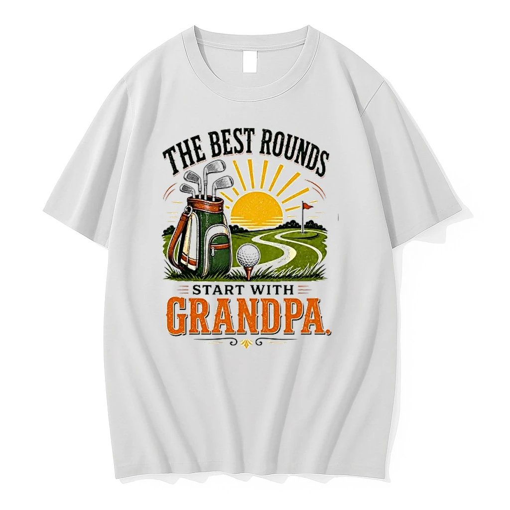 The Best Rounds Start With Grandpa Golf 0 Tshirts Sweater Hoodie
