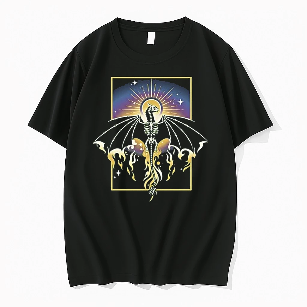 Undead Skeleton Dragon Phoenix Fire Spiritual Celestial Celestial Being 0 Tshirts Sweater Hoodie