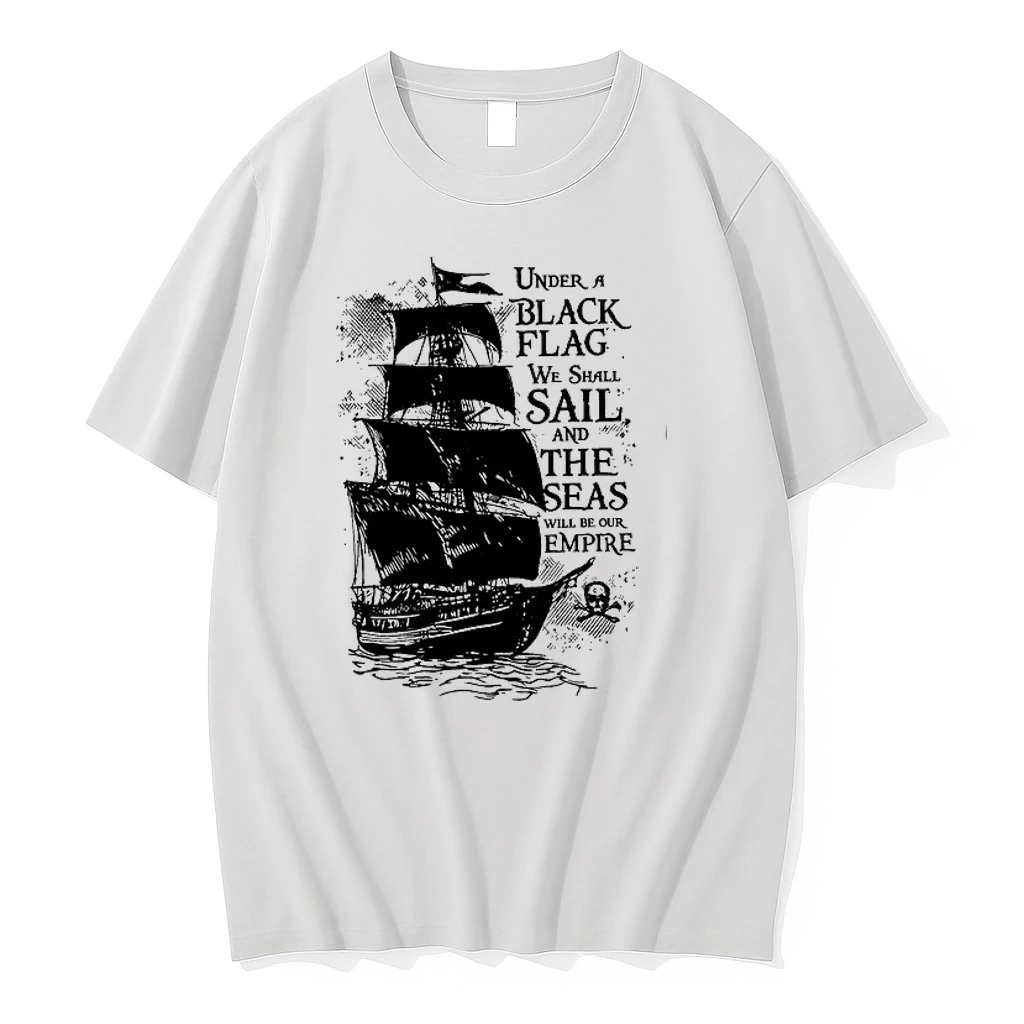 Under A Black Flag We Shall Sail And The Seas Will Be Our Empire 0 Tshirts Sweater Hoodie