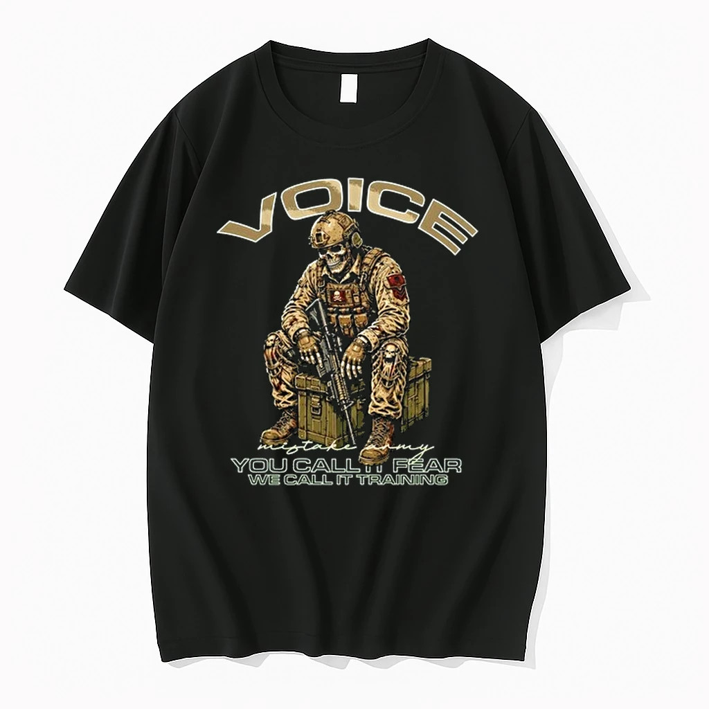 Voice Mistake Army You Call It Fear We Call It Training 0 Tshirts Sweater Hoodie