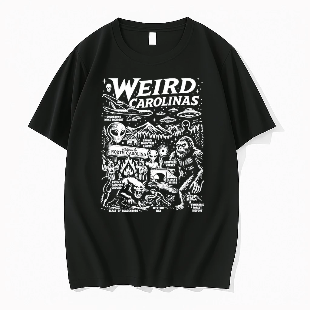 Weird Carolinas North Carolina Cryptids And Folklore 0 Tshirts Sweater Hoodie