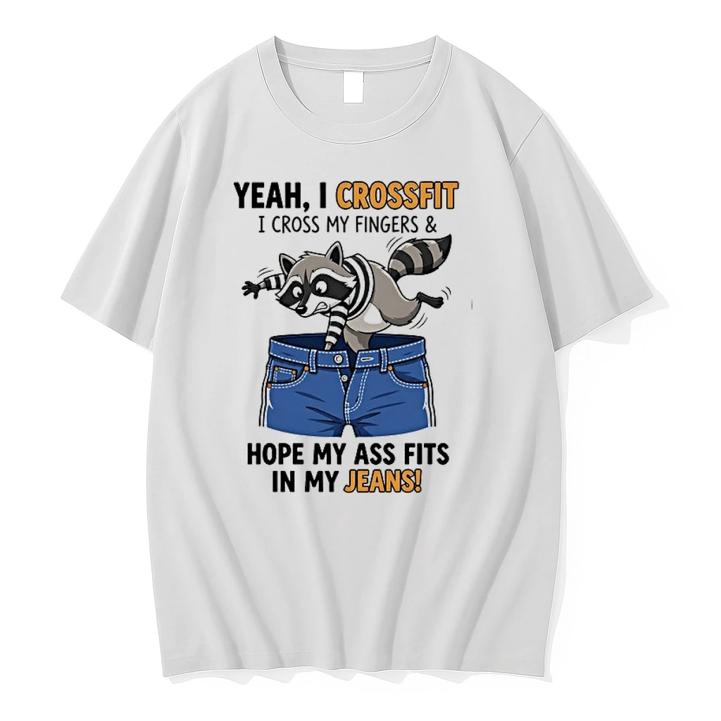 Yeah I Crossfit I Cross My Fingers And Hope My Ass Fits In My Jeans 0 Tshirts Sweater Hoodie