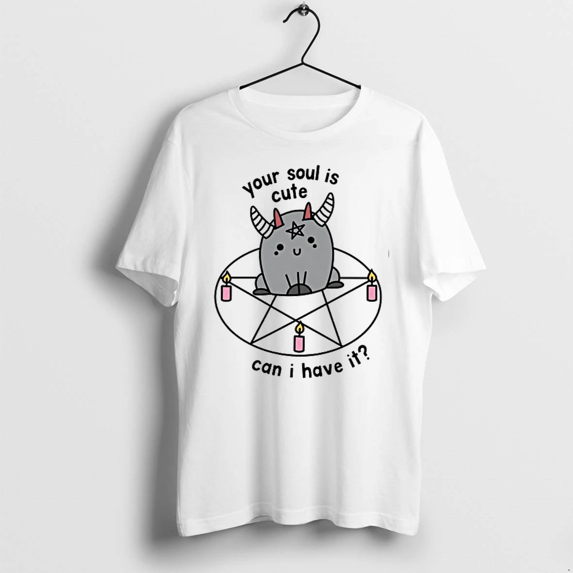 Your Soul Is Cute Can I Have It Satanic 0 Tshirts Sweater Hoodie