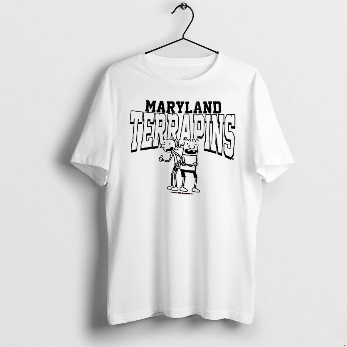 Officials Greg Heffley Rowley Jefferson Maryland Terrapins Ncaa Cartoon T Shirt Sweater Hoodie