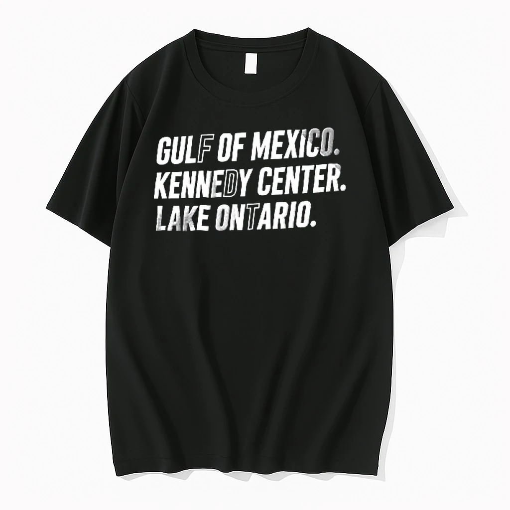 Officials Gulf Of Mexico Kennedy Center Lake Ontario Bold Typography Highlighted Letters Youth T Shirt Sweater Hoodie