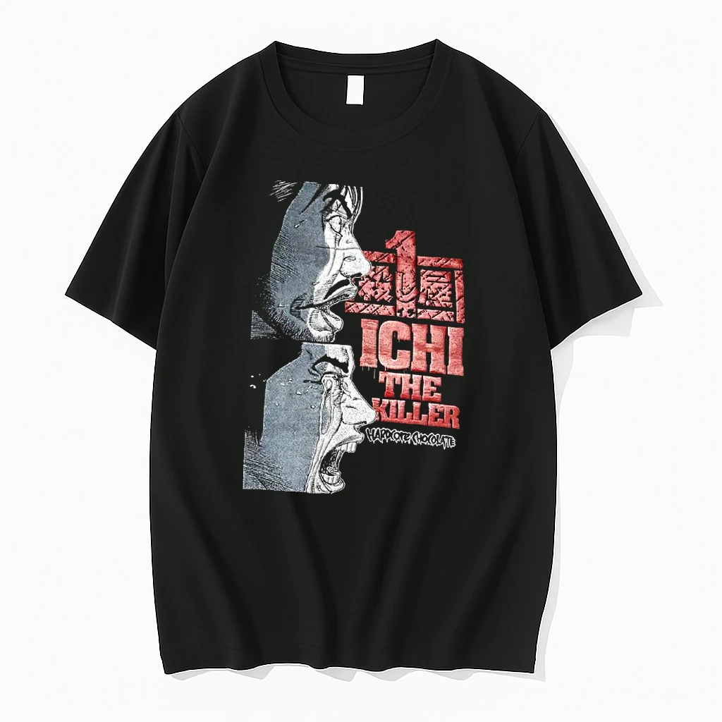 Officials Hardcore Chocolate Ichi The Killer Screaming Crying Manga Halftone Panels T Shirt Sweater Hoodie