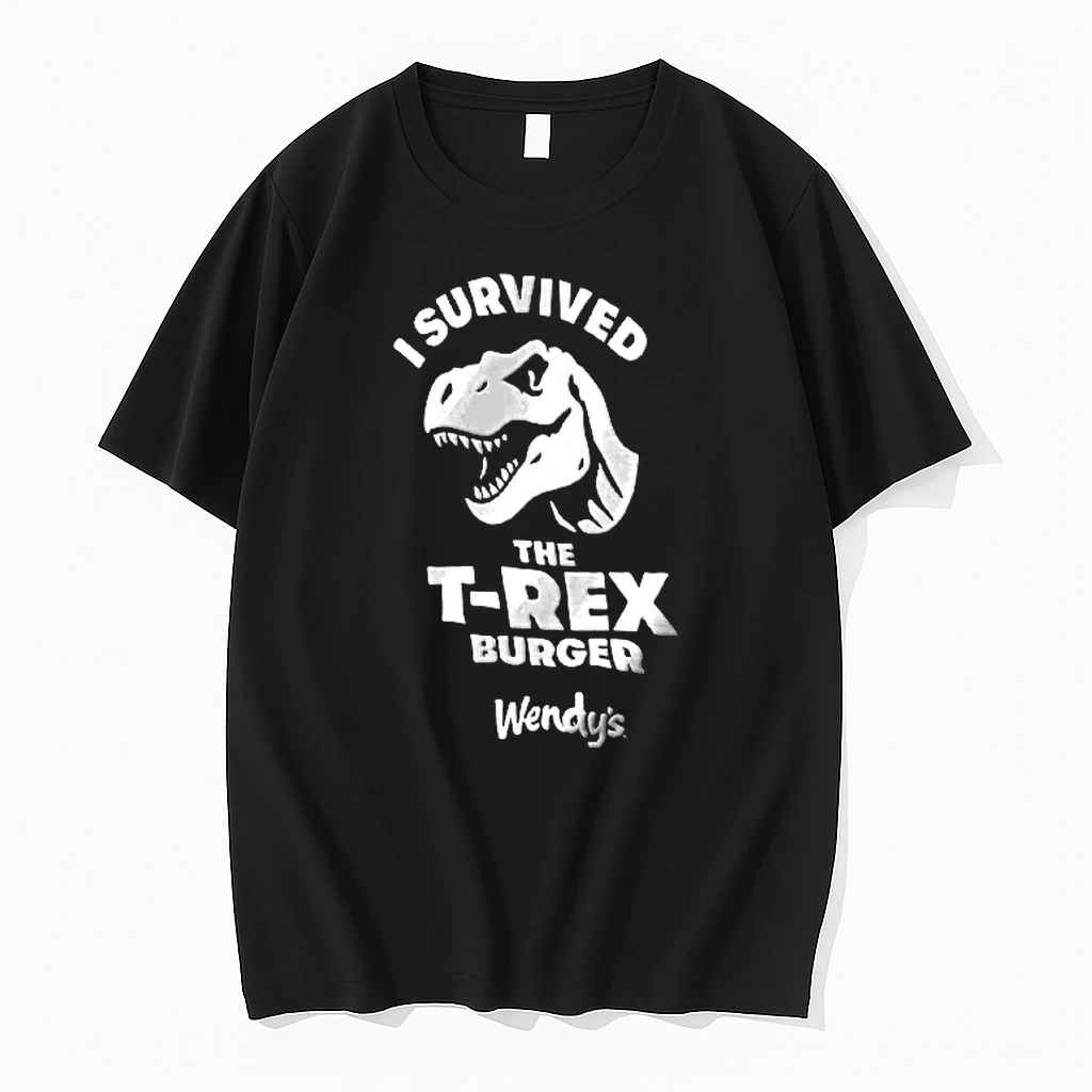 Officials I Survived The T Rex Burger Wendys T Shirt Sweater Hoodie