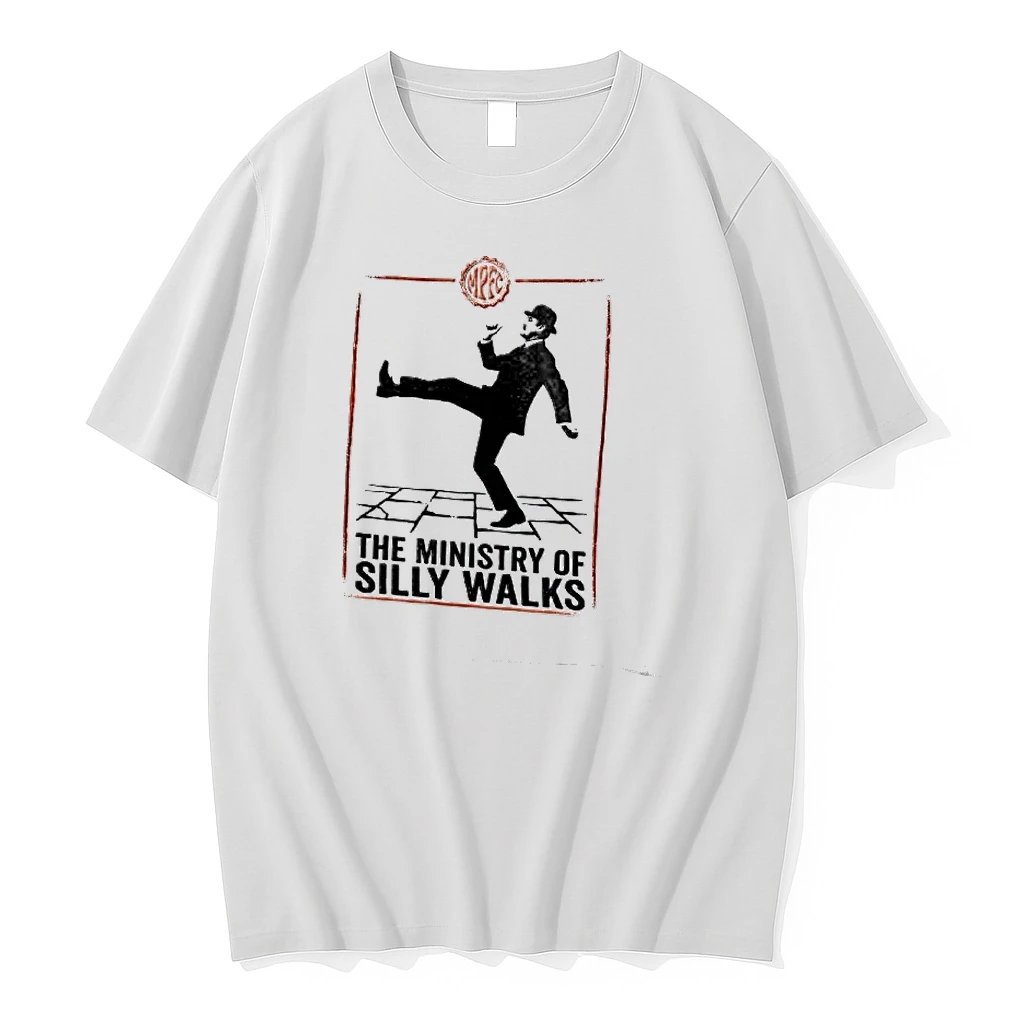 Officials John Cleese The Ministry Of Silly Walks Monty Python Silhouette High Kick Bowler Hat Pavement T Shirt Sweater Hoodie