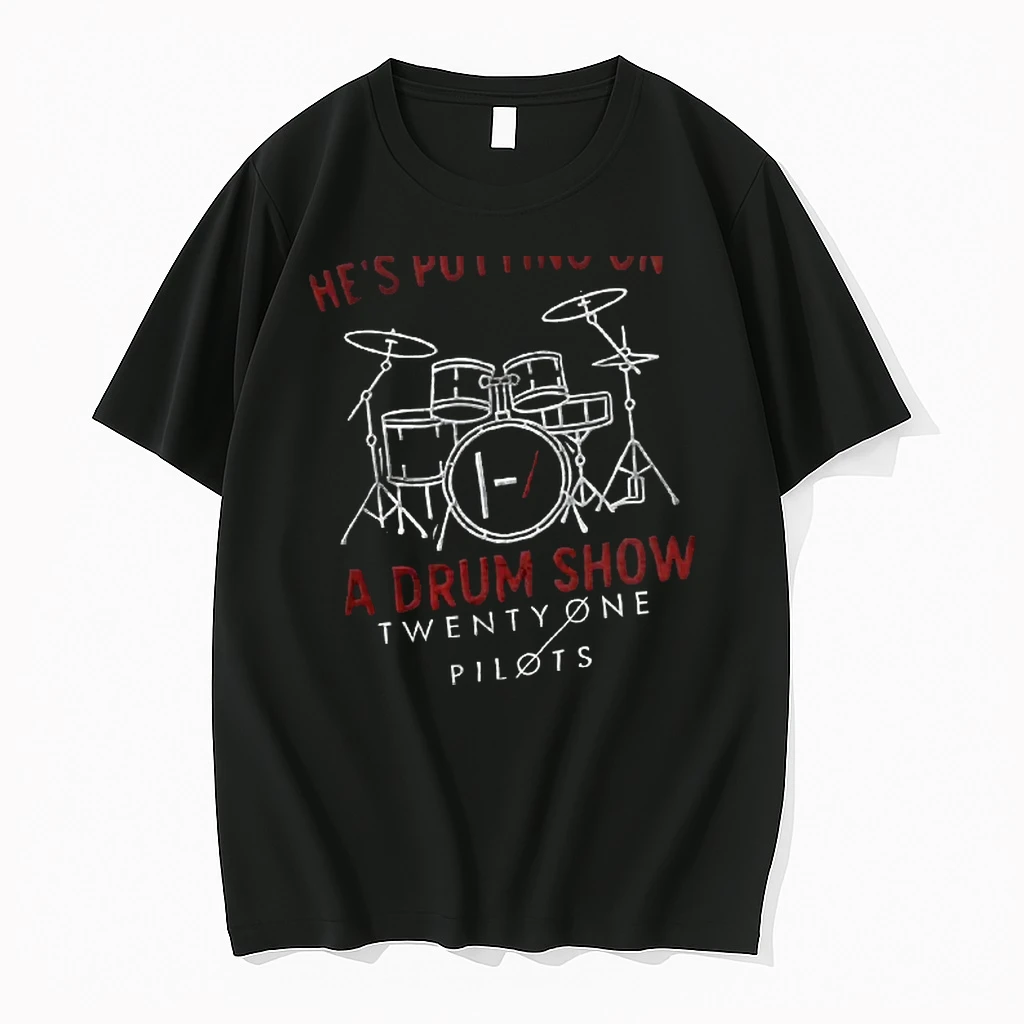 Officials Josh Dun Twenty One Pilots He Is Putting On A Drum Show Twenty One Pilots Women T Shirt Sweater Hoodie