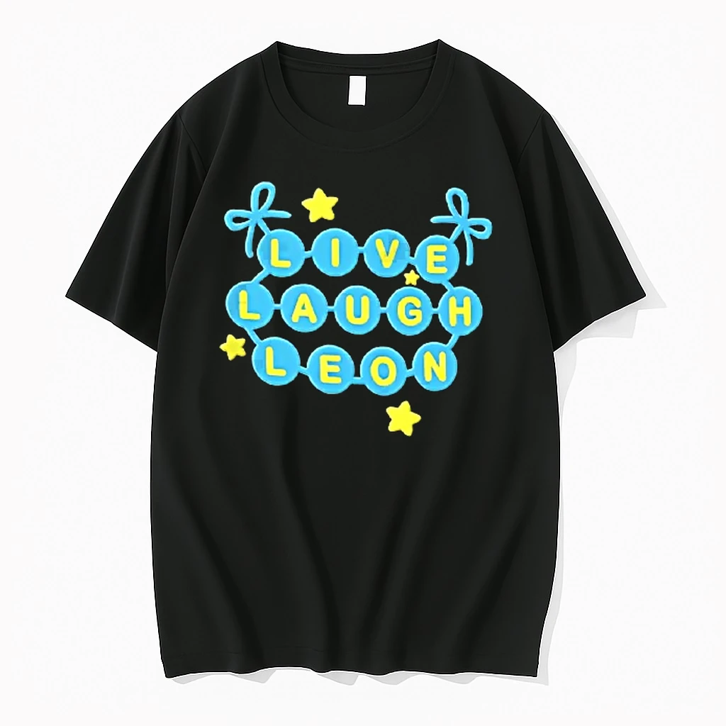 Officials Leon Fan Live Laugh Leon Blue Bead Jewelry Star T Shirt Sweater Hoodie