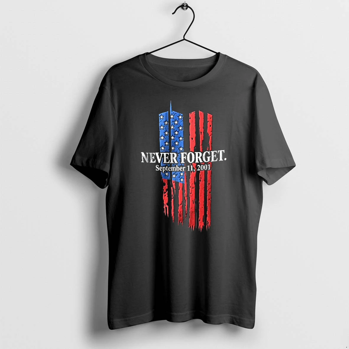 Officials Never Forget September 11 2001 Twin Towers Flag Youth T Shirt Sweater Hoodie