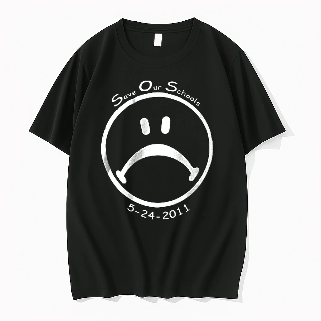 Officials Save Our Schools 5 24 2011 Sad Face Youth T Shirt Sweater Hoodie