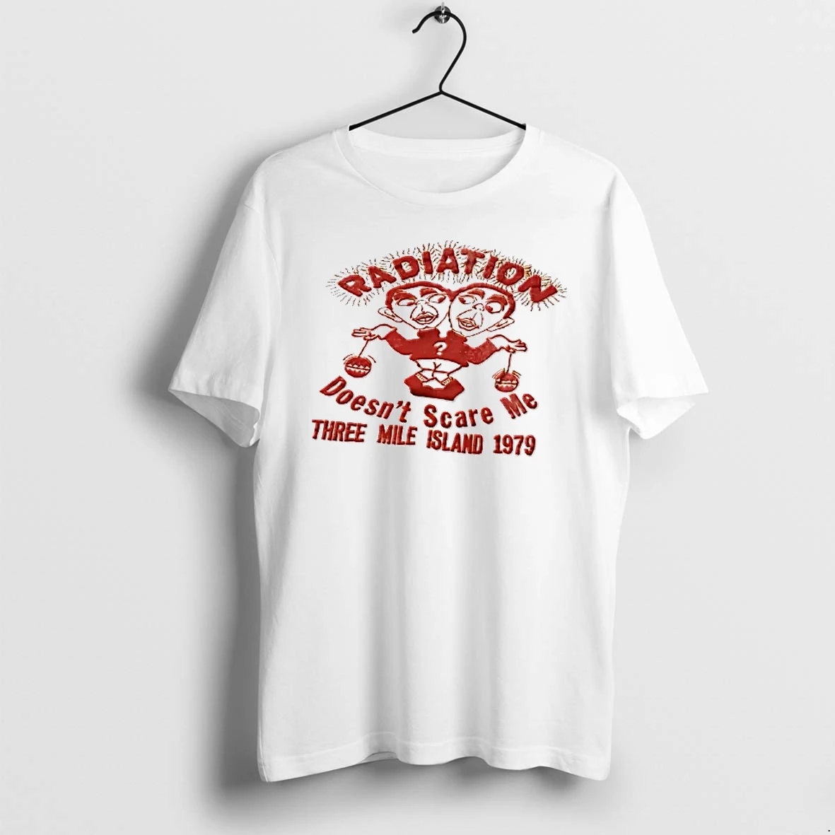 Officials Three Mile Island 1979 Radiation Doesnt Scare Me Two Headed Mutation T Shirt Sweater Hoodie