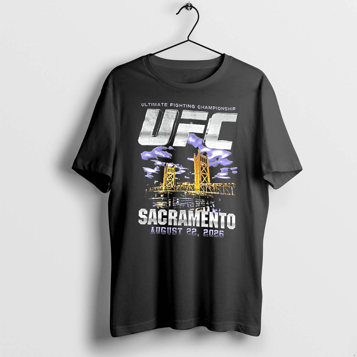 Officials Ufc Sacramento August 22 2026 Ultimate Fighting Championship Event T Shirt Sweater Hoodie