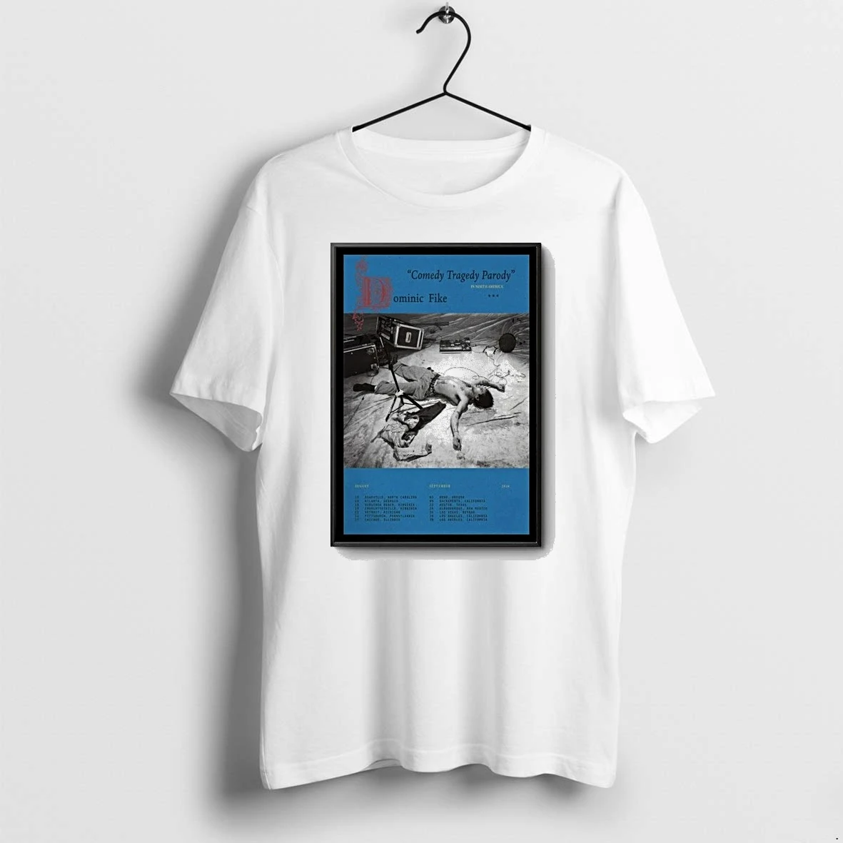 Premium Dominic Fike Comedy Tragedy Parody Tour 2026 Tshirts